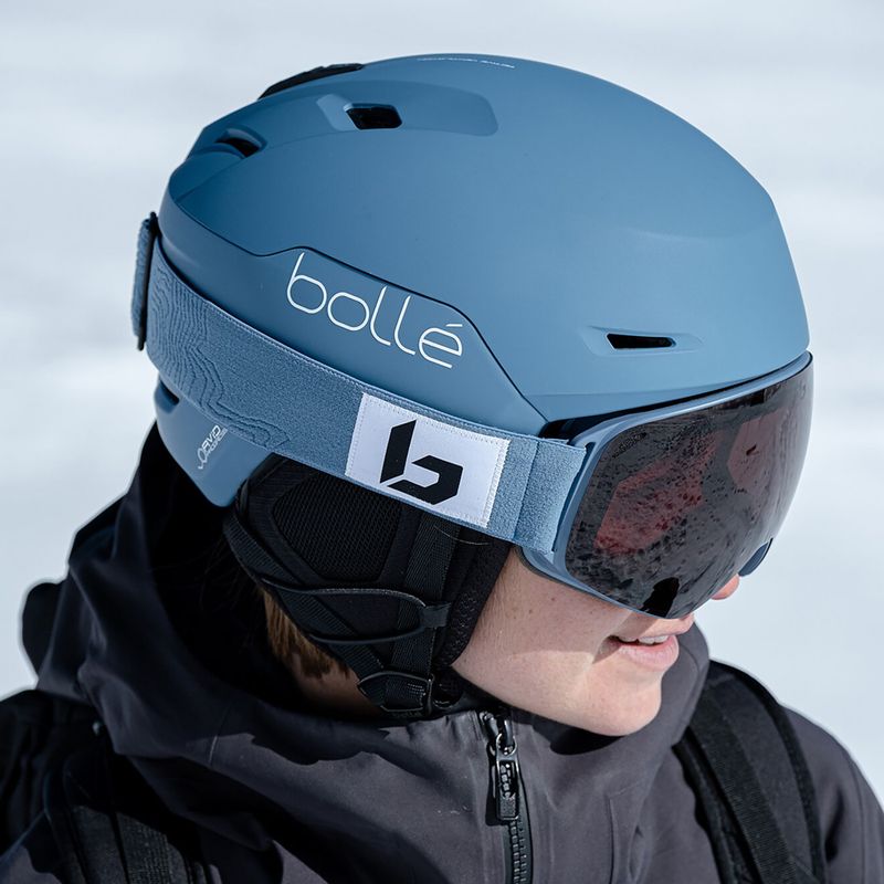 Casco da sci Bollé Ryft Pure blu tempesta 5