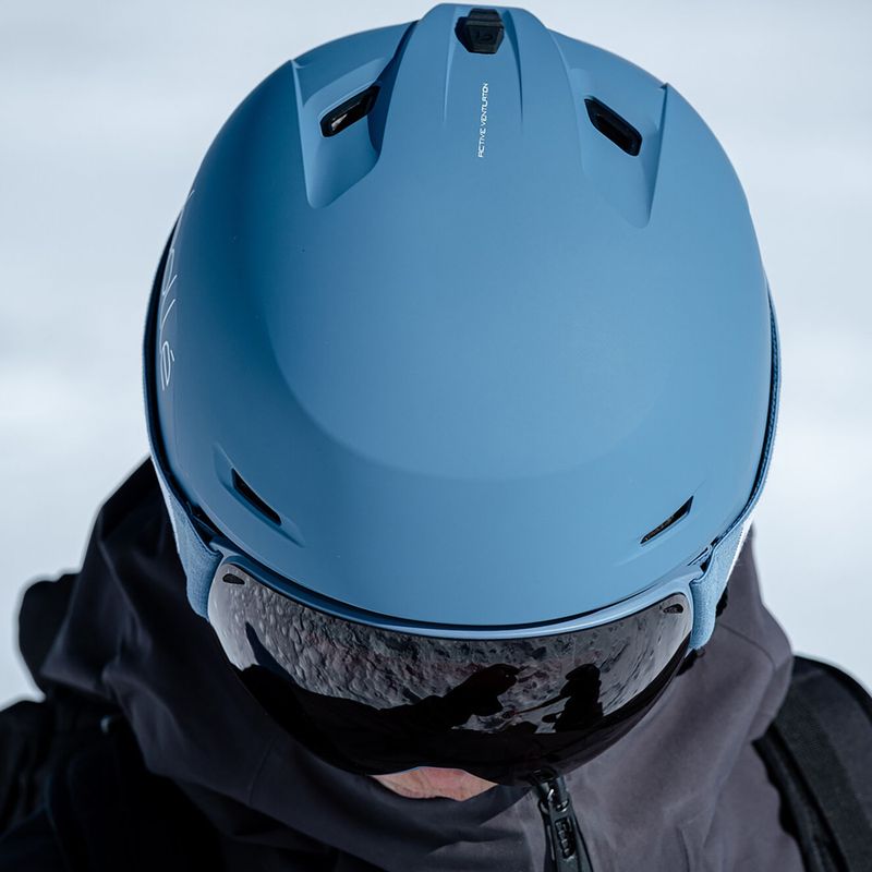 Casco da sci Bollé Ryft Pure blu tempesta 6