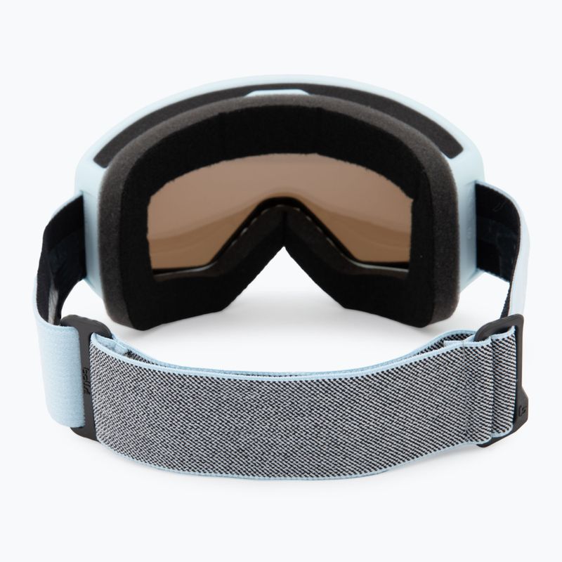 Occhiali da sci Bollé Bedrock Plus blu polvere opaco/nero cromato 2