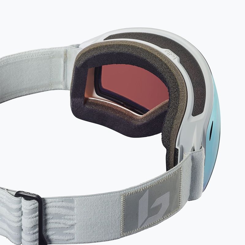 Occhiali da sci Bollé Eco Torus M bianco ghiaccio opaco/azzurro 2
