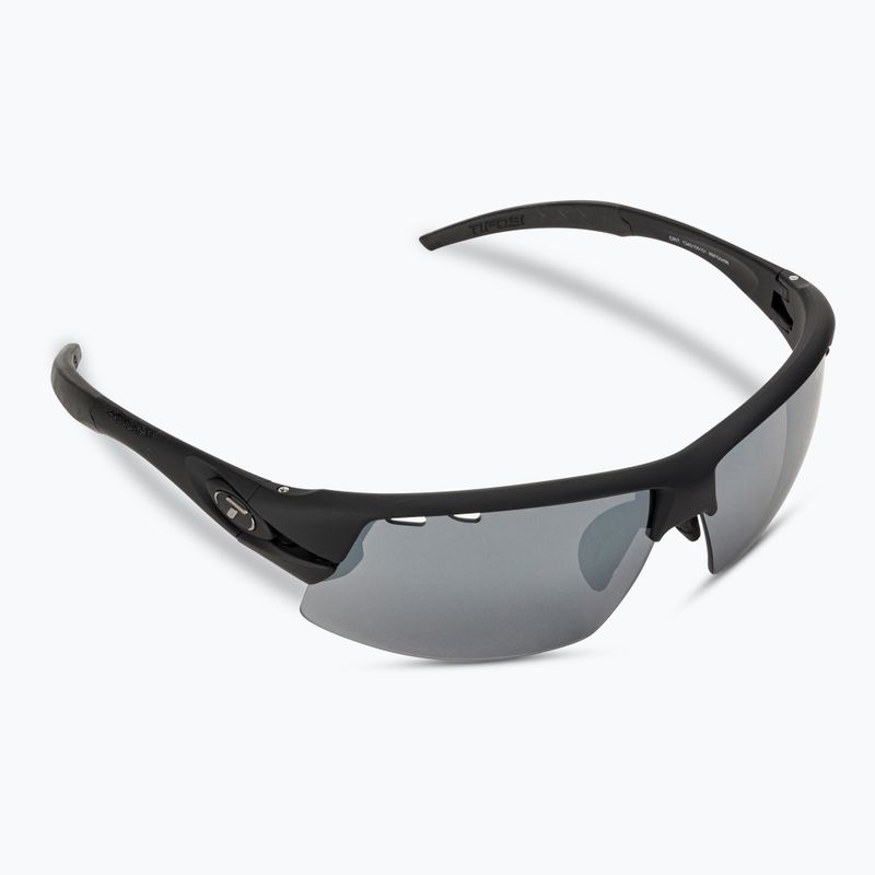 Occhiali da sole Tifosi Crit Fototec nero opaco/fumo/ac rosso/chiaro 2