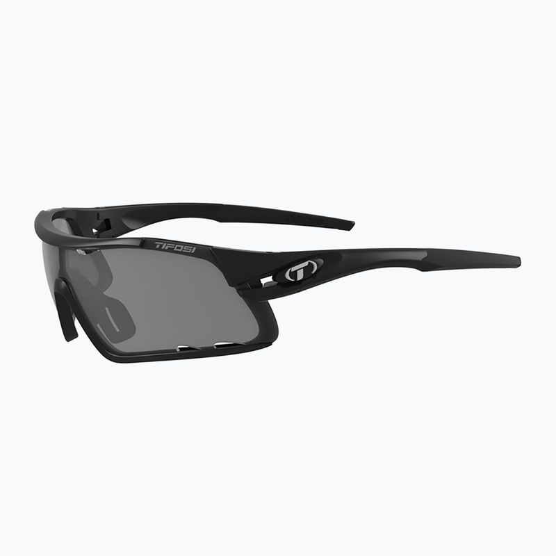 Occhiali da sole Tifosi Davos nero opaco/fumo/ac rosso/chiaro 6