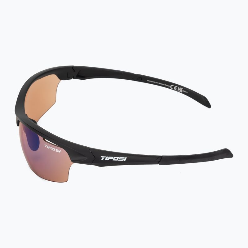Occhiali da sole Tifosi Intense nero opaco/ac rosso 4