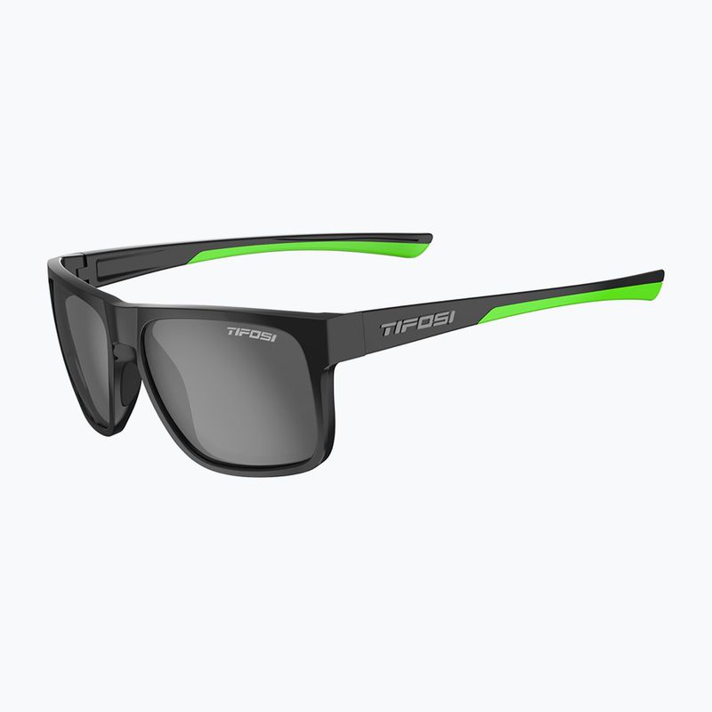 Occhiali da sole Tifosi Swick Polarized satin black/neon/smoke