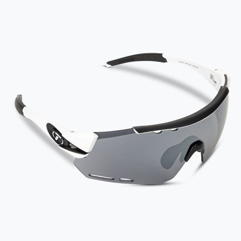 Occhiali da sole Tifosi Alliant bianco nero/fumo/ac rosso/chiaro 2