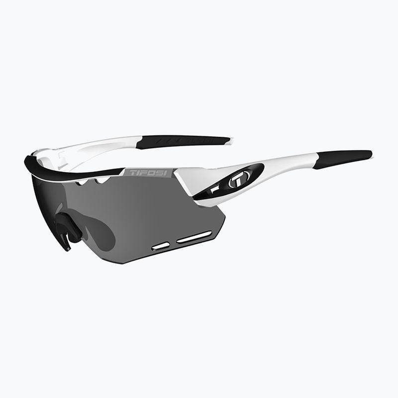 Occhiali da sole Tifosi Alliant bianco nero/fumo/ac rosso/chiaro 6