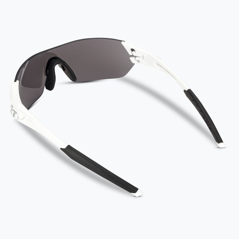 Occhiali da sole Tifosi Slice matte white/smoke/ac red/clear 3