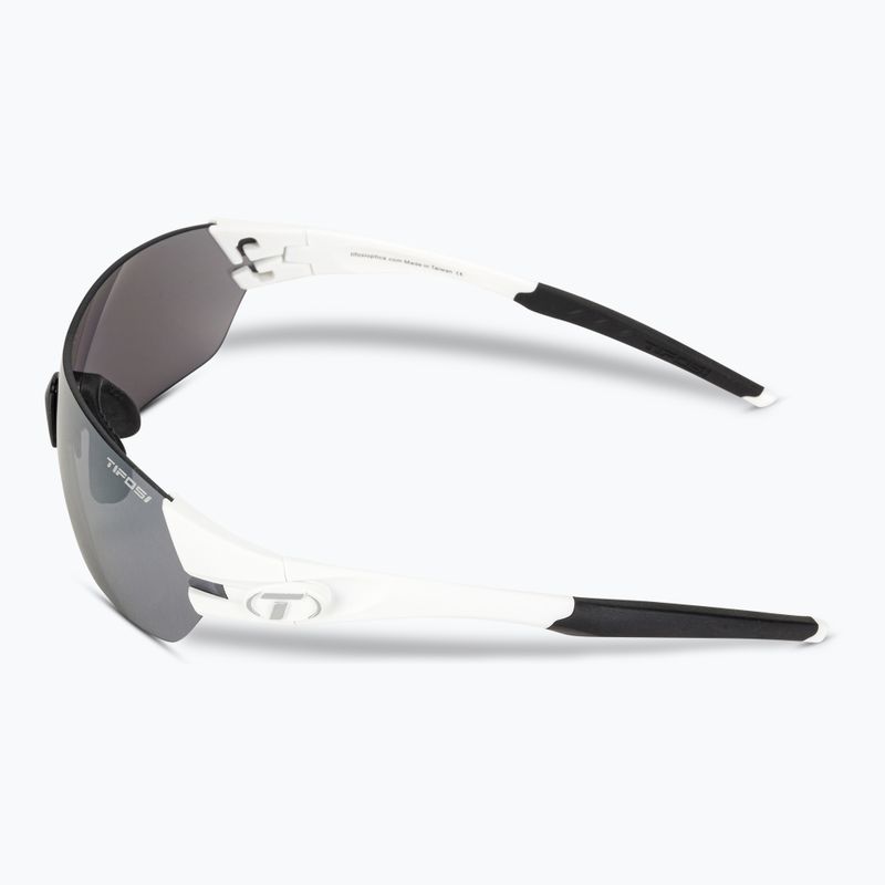 Occhiali da sole Tifosi Slice matte white/smoke/ac red/clear 5