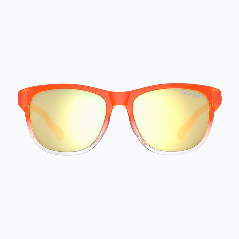Occhiali da sole Tifosi Swank arancione rush/giallo fumo 2
