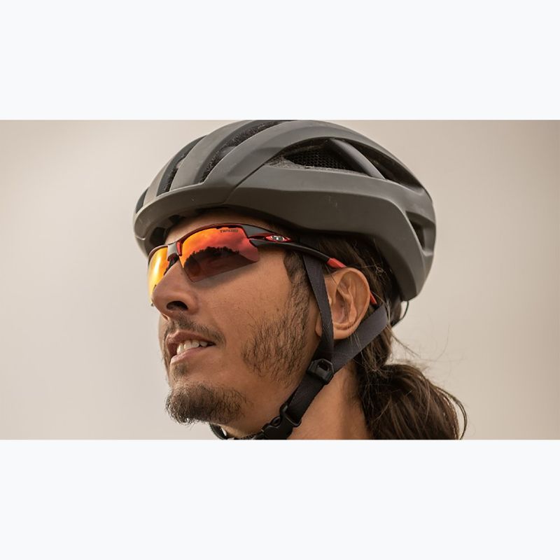 Occhiali da sole Tifosi Crit Clarion Fototec nero/rosso/rosso Clarion 4