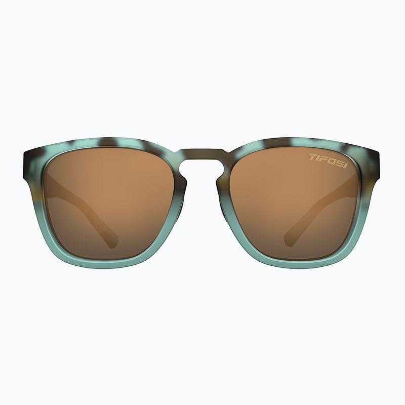 Occhiali da sole Tifosi Smirk Polarized blu opaco tartaruga/marrone 2