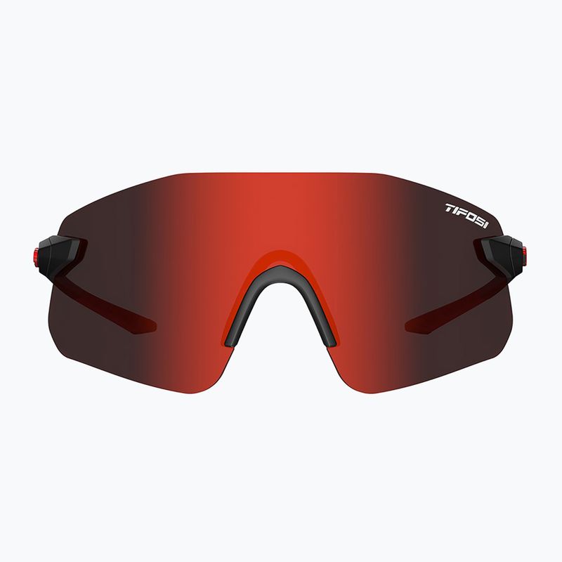 Occhiali da sole Tifosi Vogel SL nero opaco/rosso fumo 2