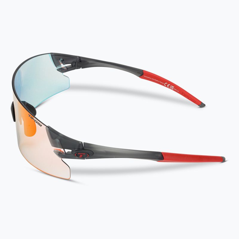 Occhiali da sole fotocromatici Tifosi Rail XC Fototec satin vapor/clarion red 4