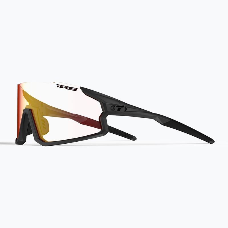 Occhiali da sole fotocromatici Tifosi Stash Clarion Fototec opaco canna di fucile/rosso Clarion 3