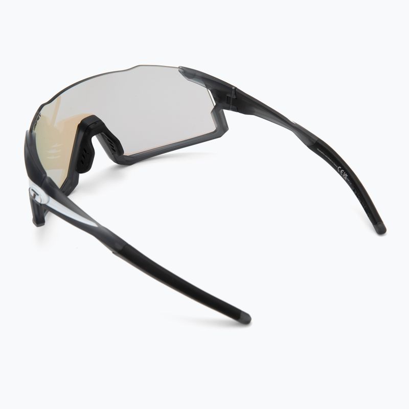 Occhiali da sole fotocromatici Tifosi Stash Clarion Fototec opaco fumo/blu Clarion 2