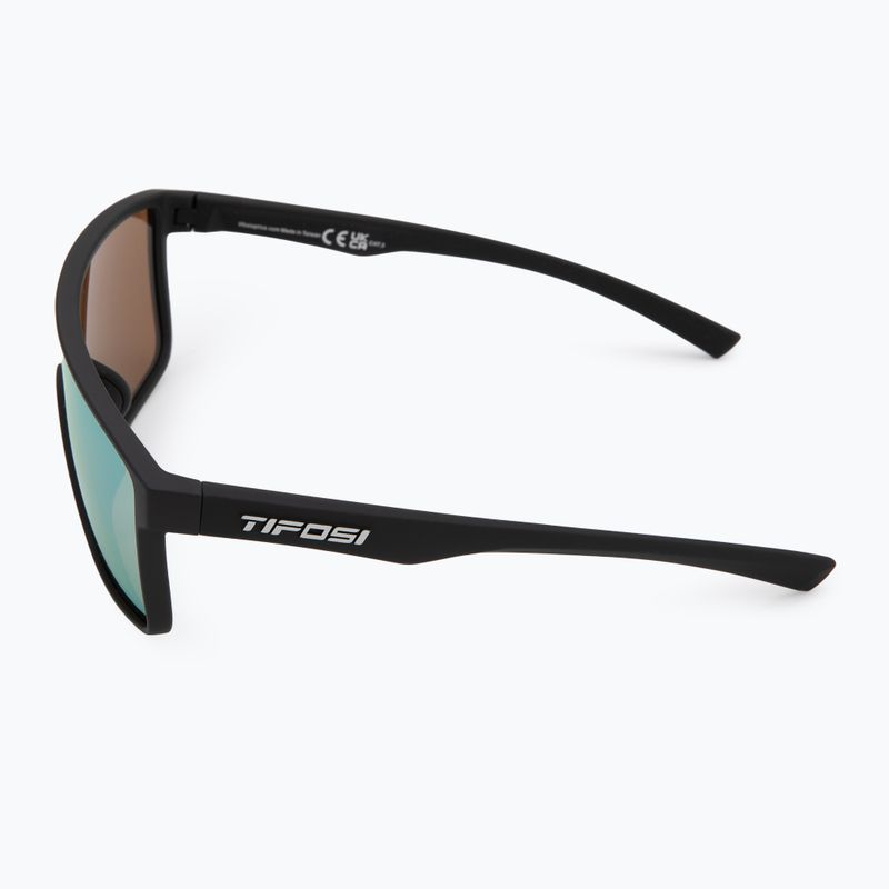 Occhiali da sole Tifosi Sanctum nero opaco/giallo fumo 4