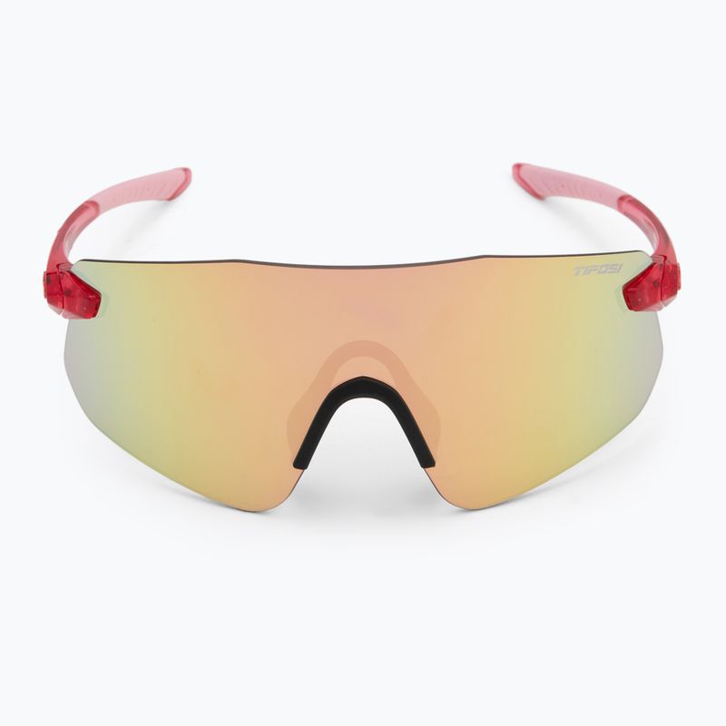 Occhiali da sole Tifosi Vogel SL gloss crystal rosa/rosa a specchio 3