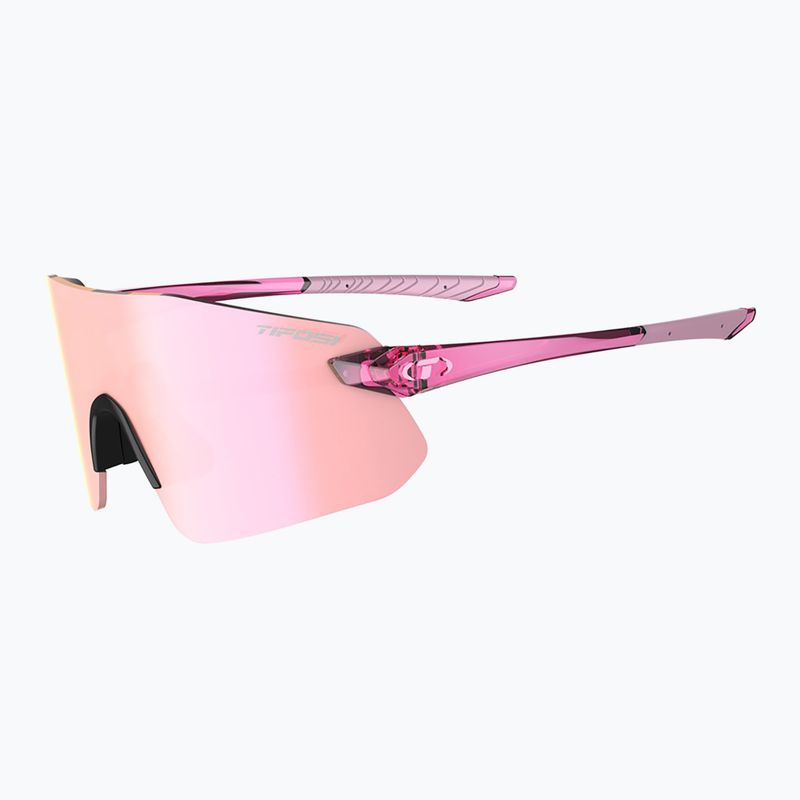 Occhiali da sole Tifosi Vogel SL gloss crystal rosa/rosa a specchio 5