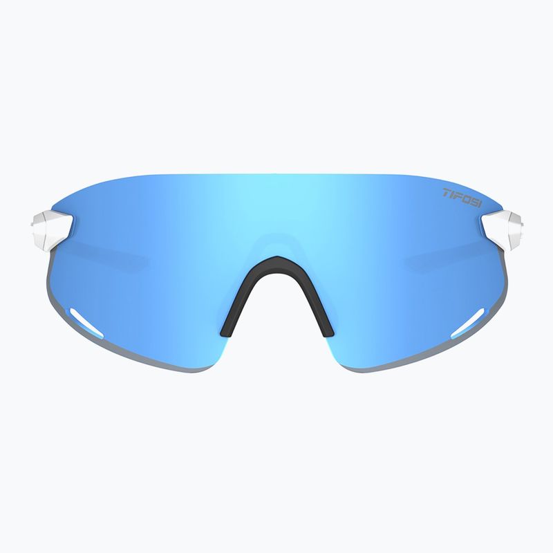 Occhiali da sole Tifosi Vogel XC satinati trasparenti/specchiati blu cielo 2