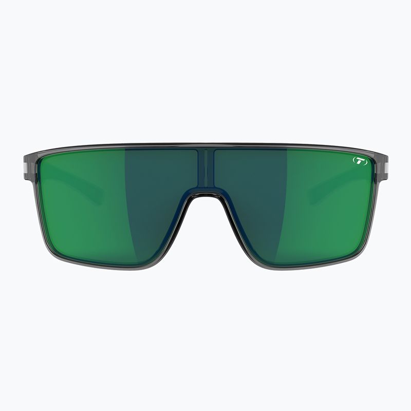Occhiali da sole polarizzati Tifosi Sanctum Polarized crystal smoke/green mirror 2