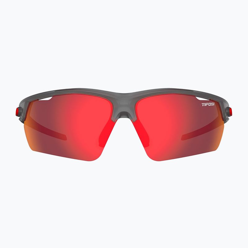 Occhiali da sole Tifosi Navar FC satin vapor/smoke red mirror 2