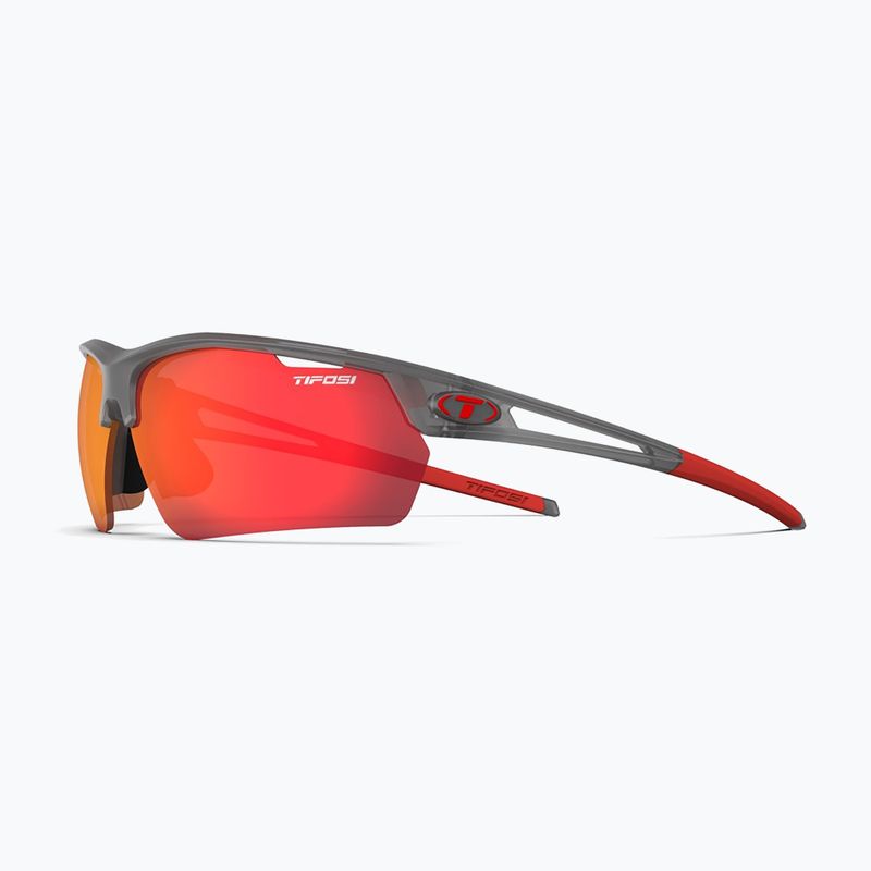 Occhiali da sole Tifosi Navar FC satin vapor/smoke red mirror 3
