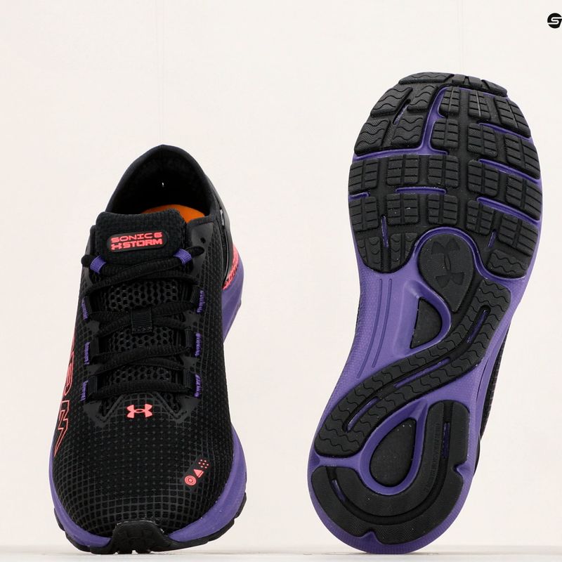 Under Armour scarpe da corsa da donna W Hovr Sonic 6 Storm nero/viola nera/nero 12