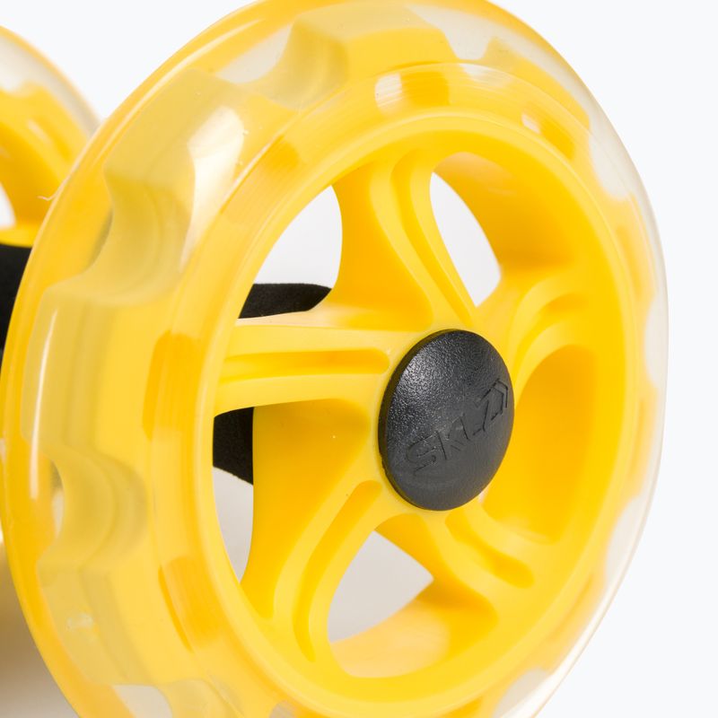 SKLZ Core Wheels ruote da allenamento giallo 0665 4