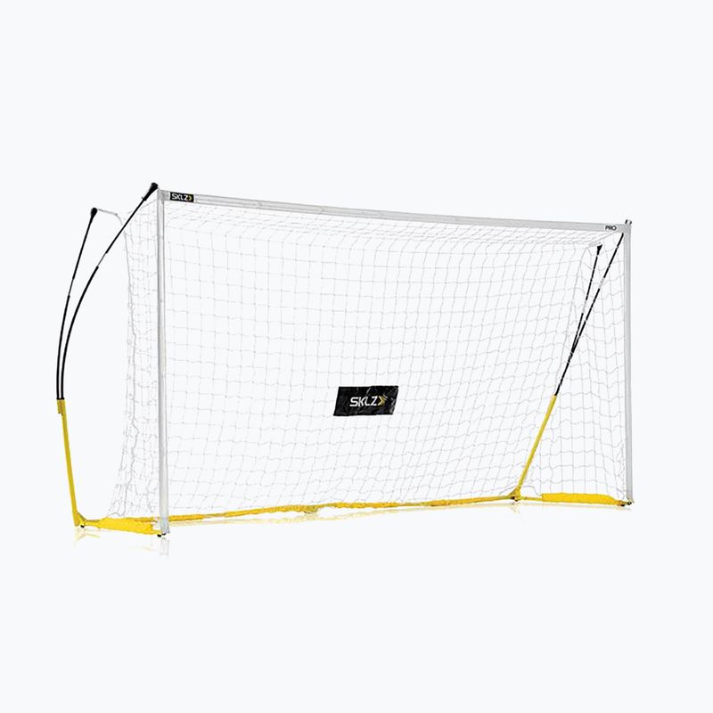 SKLZ Pro Training Football Goal 360 x 180 cm bianco e giallo 3299