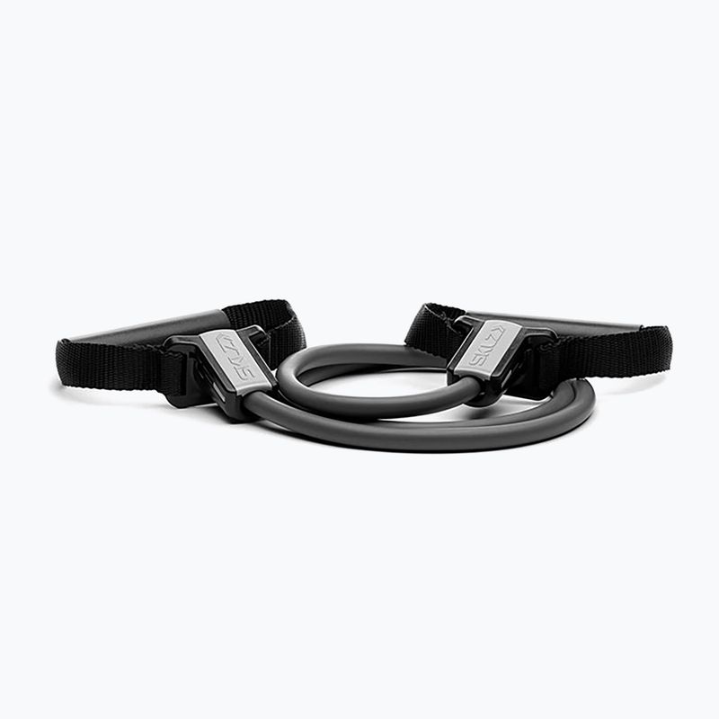SKLZ Set di cavi di resistenza da 25 libbre (4 cavi + maniglia flessibile + ancoraggio per porta) arancione/nero