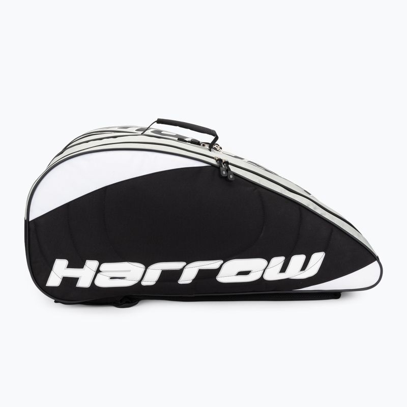 Borsa da tennis Harrow Pro Racquet Bag black/silver 2