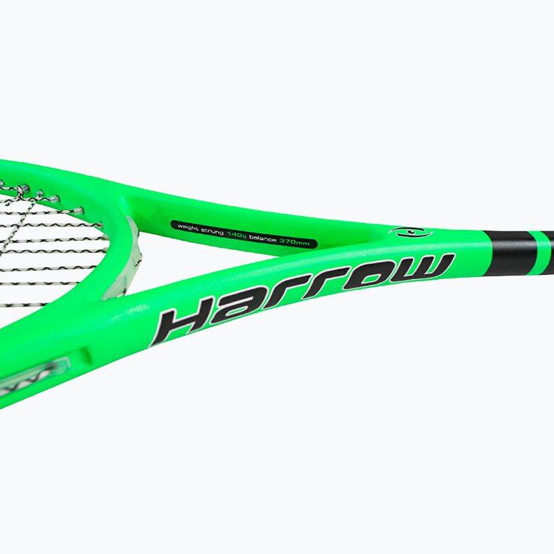 Racchetta da squash Harrow Vibe lime/nero 8