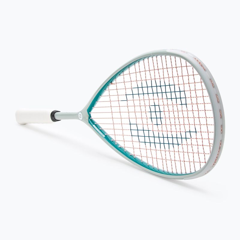 Racchetta da squash Harrow Response 115 argento/grigio/bianco 2