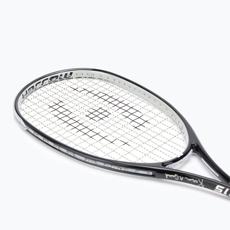 Racchetta da squash Harrow Vibe 115 Karim Abdel Gawad Signature nera/argento 5