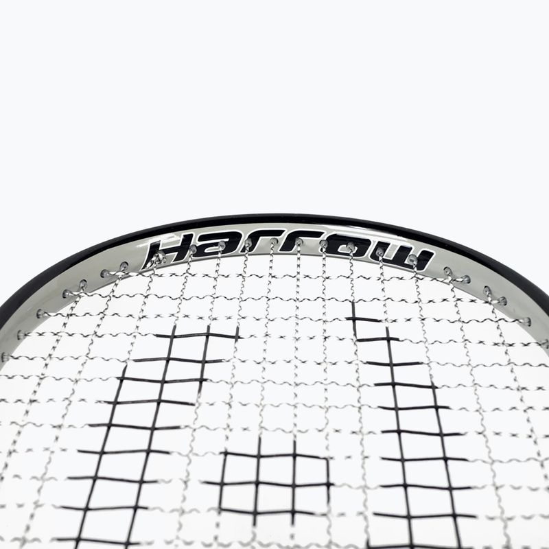 Racchetta da squash Harrow Vibe 115 Karim Abdel Gawad Signature nera/argento 9