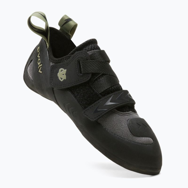 Scarpa da arrampicata Evolv Kronos da uomo nero/oliva