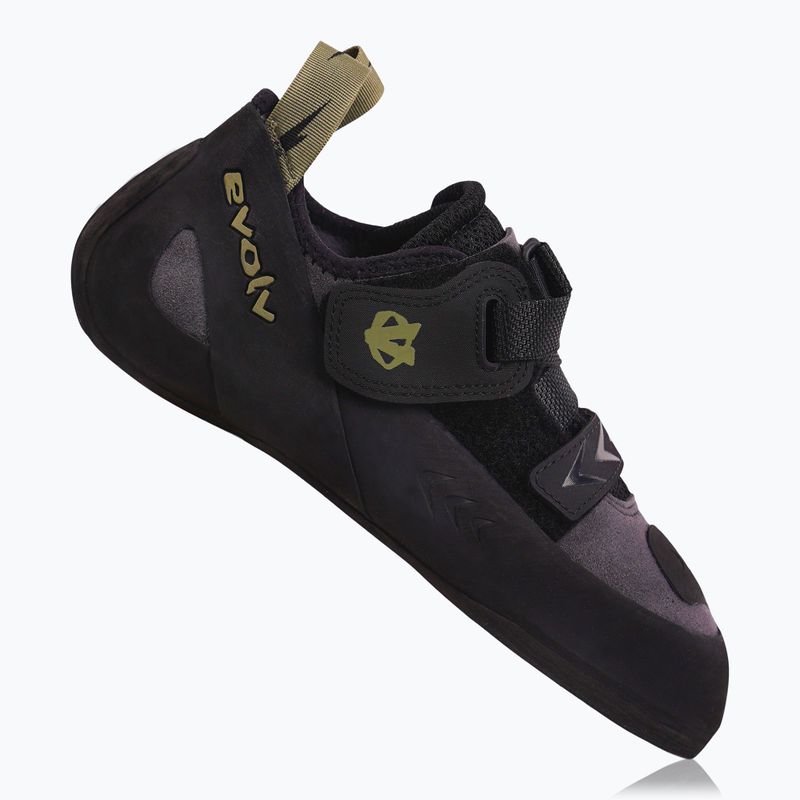 Scarpa da arrampicata Evolv Kronos da uomo nero/oliva