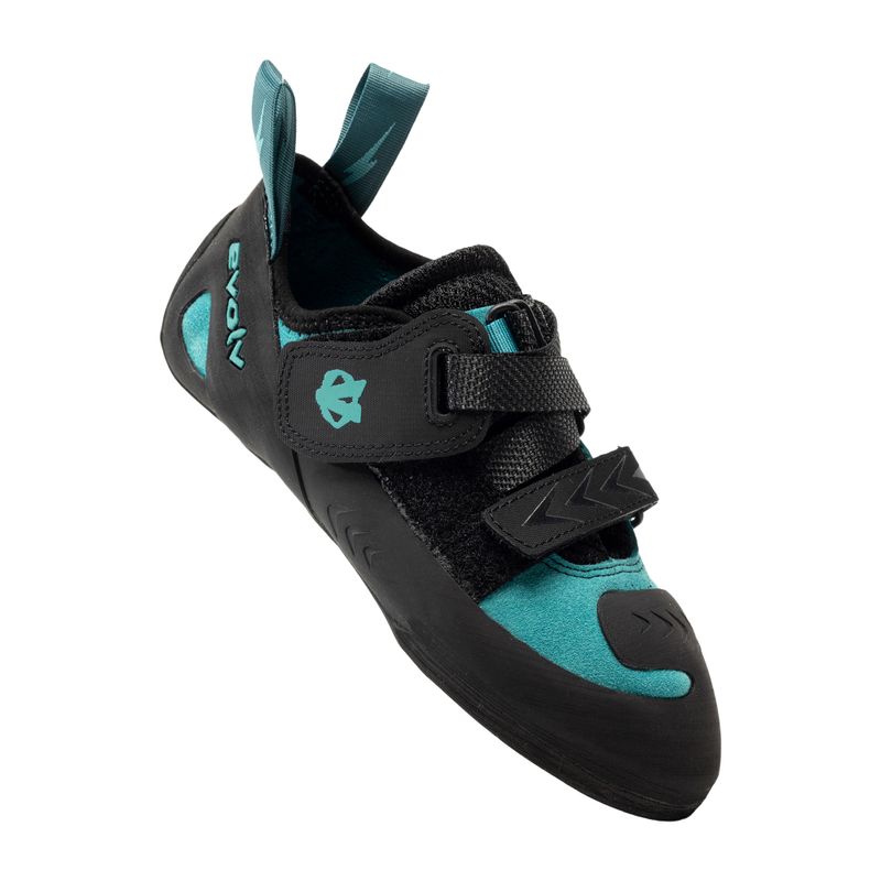 Scarpe da arrampicata da donna Evolv Kira teal