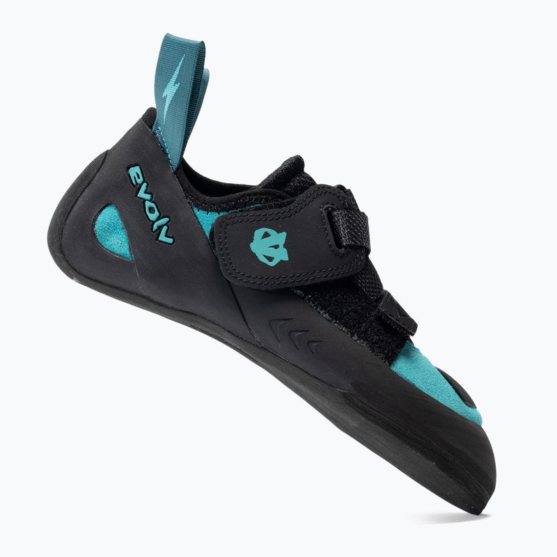 Scarpe da arrampicata da donna Evolv Kira teal 2