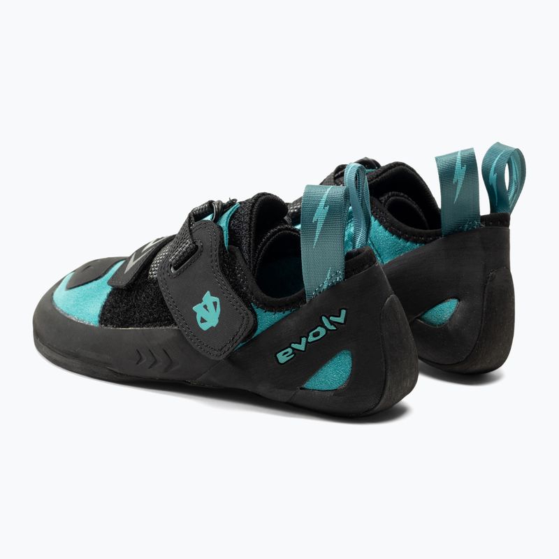 Scarpe da arrampicata da donna Evolv Kira teal 3