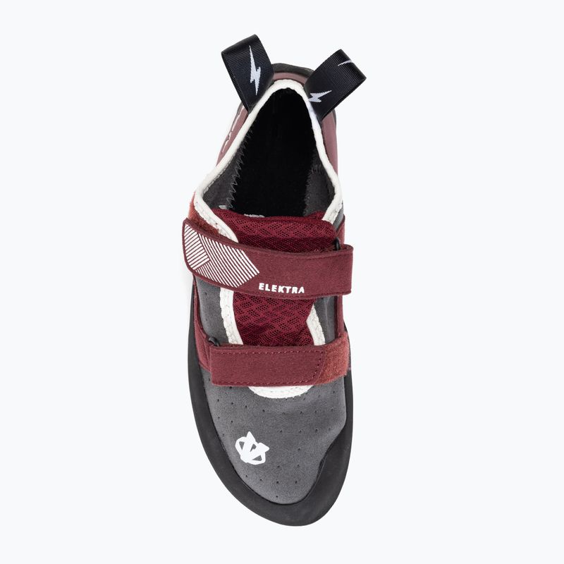 Scarpe da arrampicata da uomo Evolv Elektra grigio/merlot 6