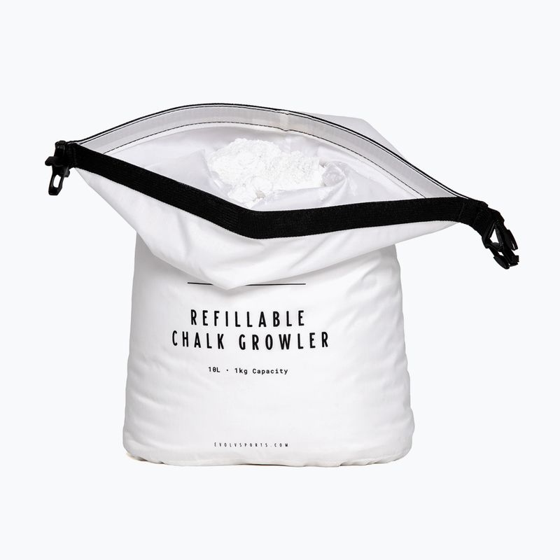 Evolv Chalk Growler sacchetto di magnesia trasparente 4