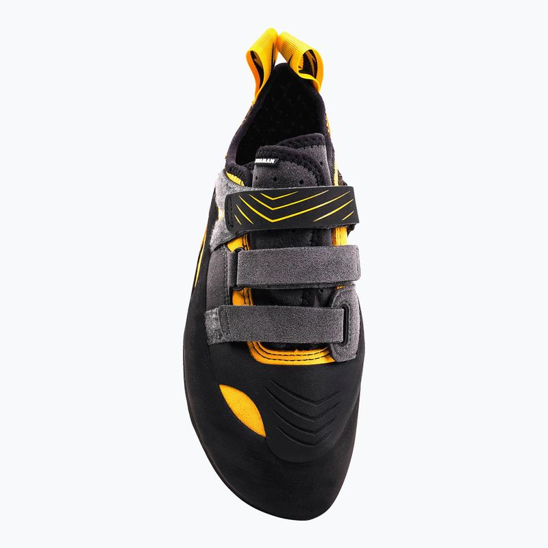 Scarpa da arrampicata Evolv Shaman da uomo oro/grigio/bianco 3