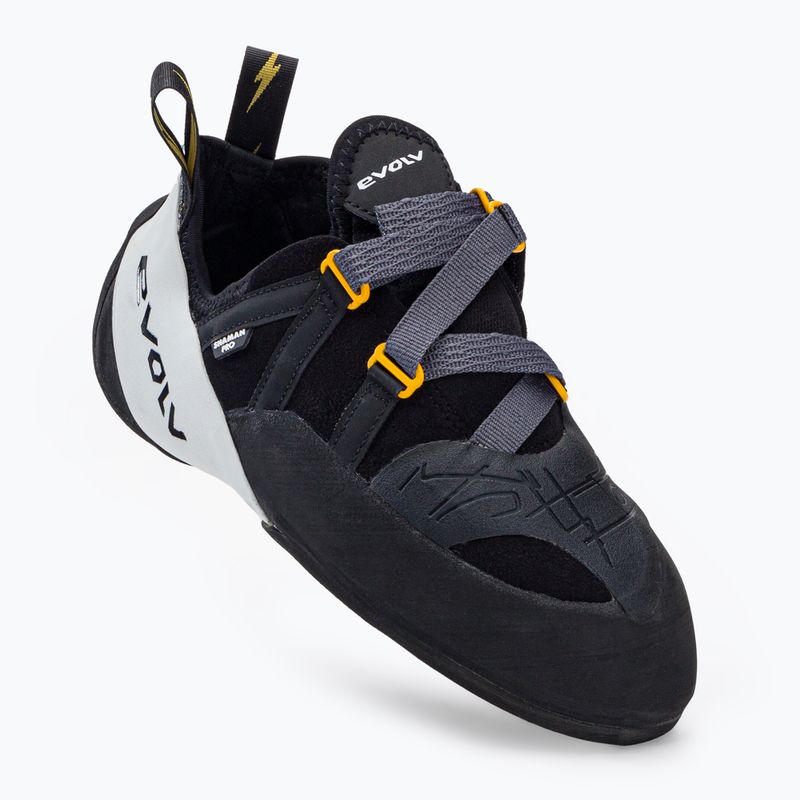 Scarpa da arrampicata Evolv Shaman Pro bianco/nero