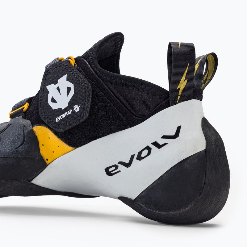 Scarpa da arrampicata Evolv Shaman Pro bianco/nero 9