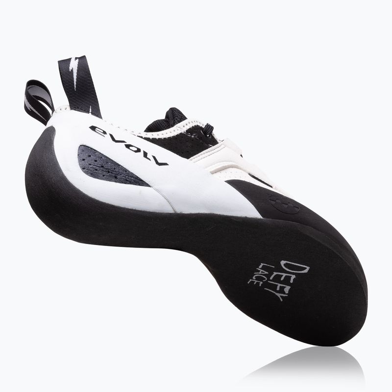 Scarpe da arrampicata da uomo Evolv Defy Lace grigio/nero 2