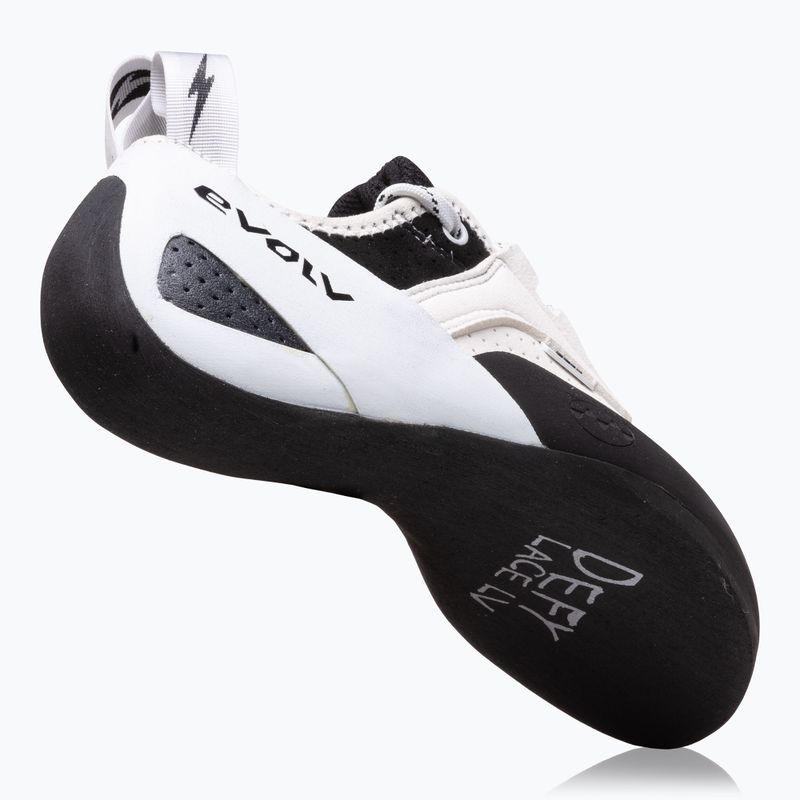 Scarpe da arrampicata da donna Evolv Defy Lace grigio/bianco 3