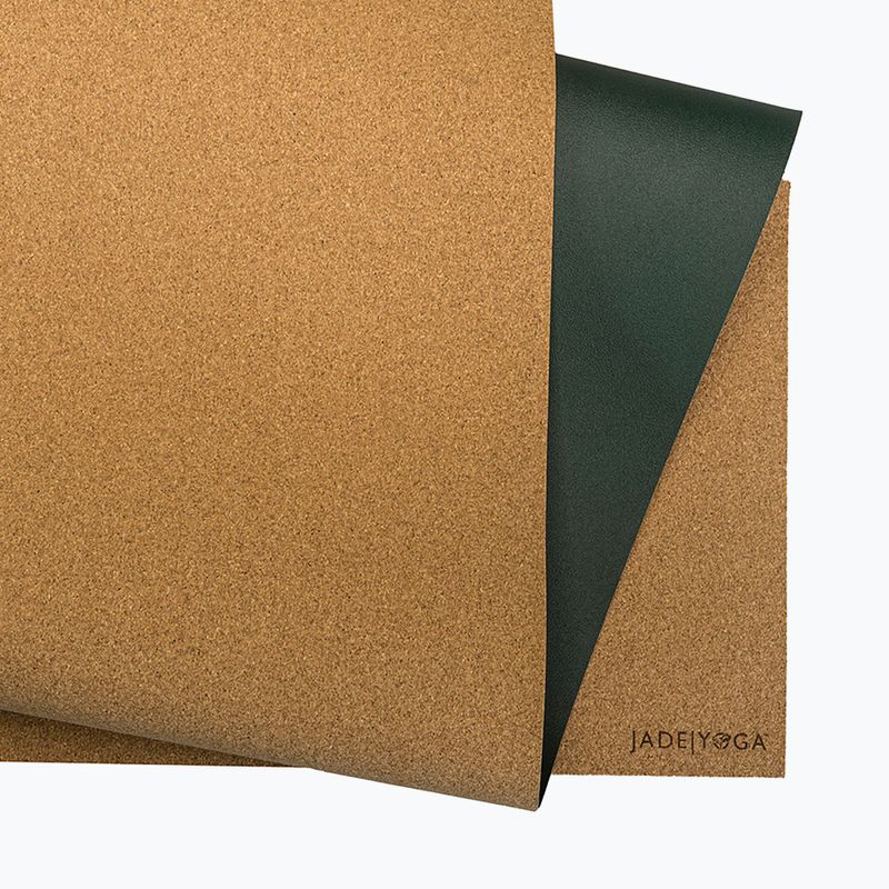 Tappetino da yoga JadeYoga Cork 72'' 4,5 mm natural 7