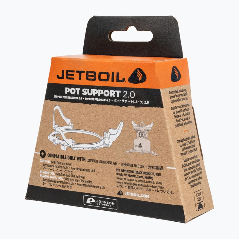Jetboil Supporto pentola 2.0 argento 9