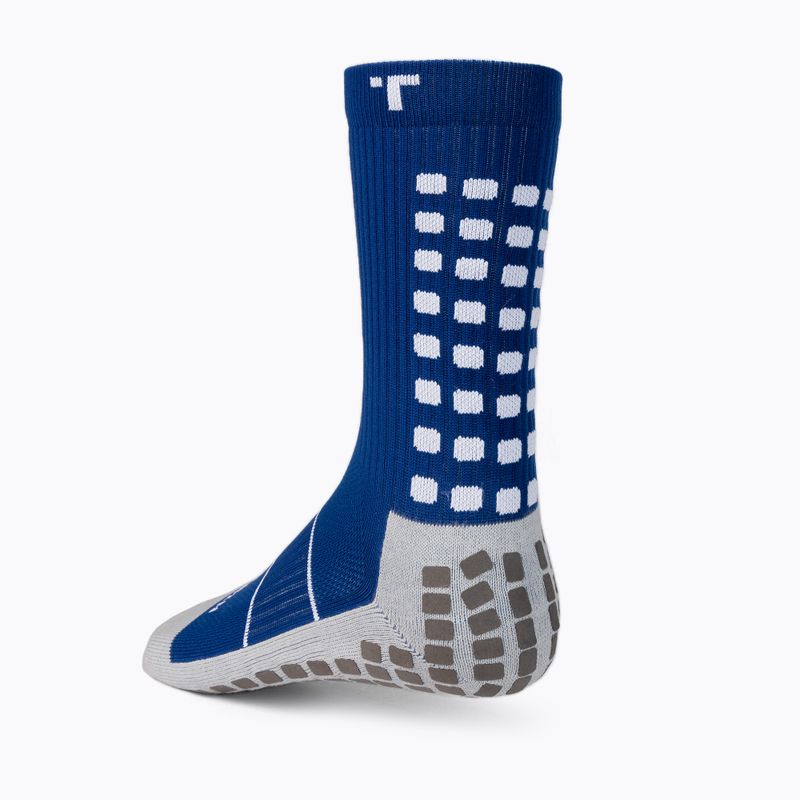 TRUsox Calzettoni da calcio sottili a metà polpaccio blu royal 3